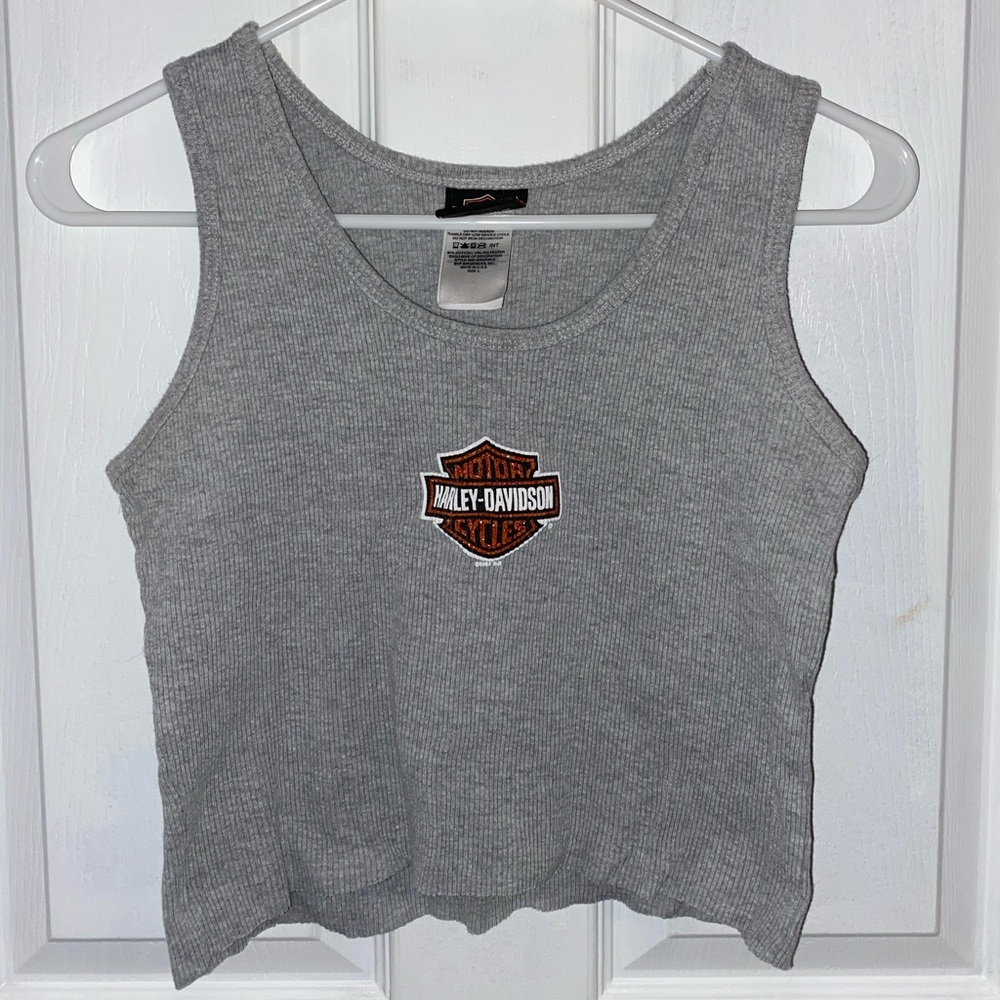 Harley Davidson Crop Tank Top